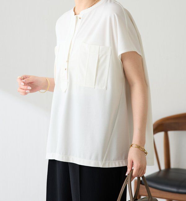  「【SNSで話題！】ポケットデザインカットソー」|Tシャツ・カットソー|