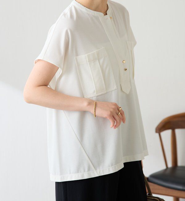  「【SNSで話題！】ポケットデザインカットソー」|Tシャツ・カットソー|
