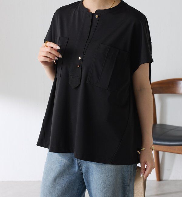  「【SNSで話題！】ポケットデザインカットソー」|Tシャツ・カットソー|