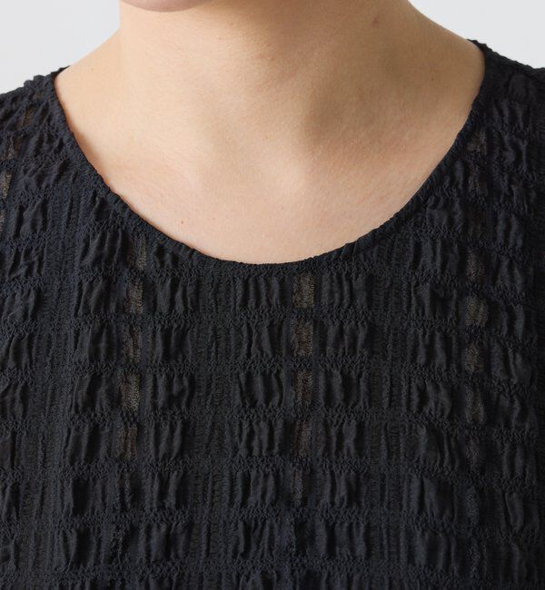  「【シルエットを変えられる】ドロストウエストフレンチTシャツ」|シャツ・ブラウス|