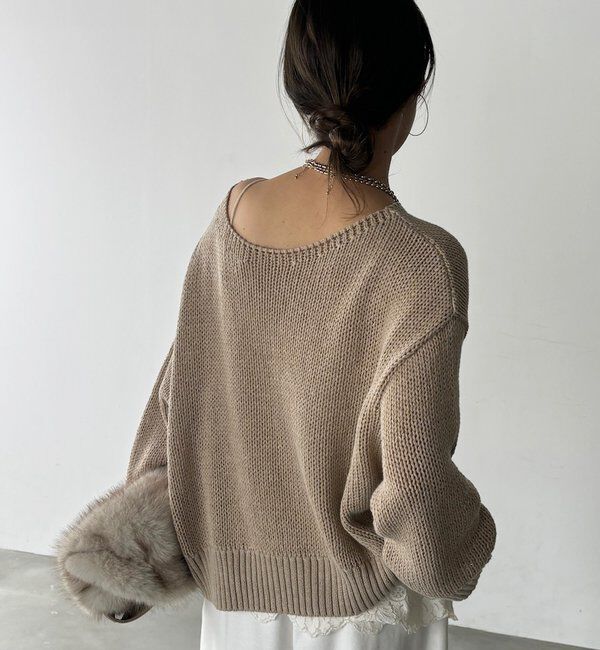  「スカラレースキャミ」|シャツ・ブラウス|