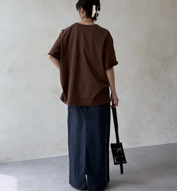  「【WEB限定】ロゴ&times;レースTEE」|Tシャツ・カットソー|