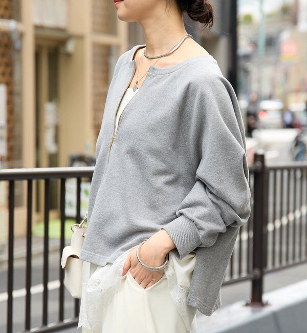  「【5色展開】ハーフZIPスウェット」|Tシャツ・カットソー|