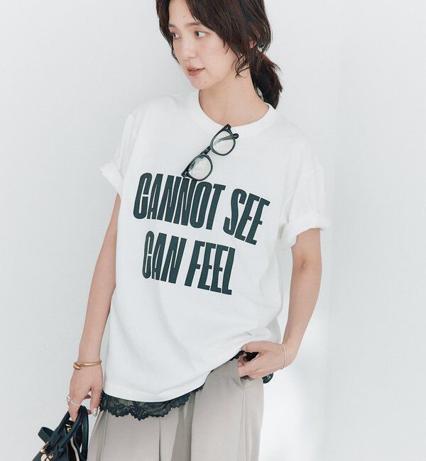 「【A・MONN】feelロゴTee」|Tシャツ・カットソー|