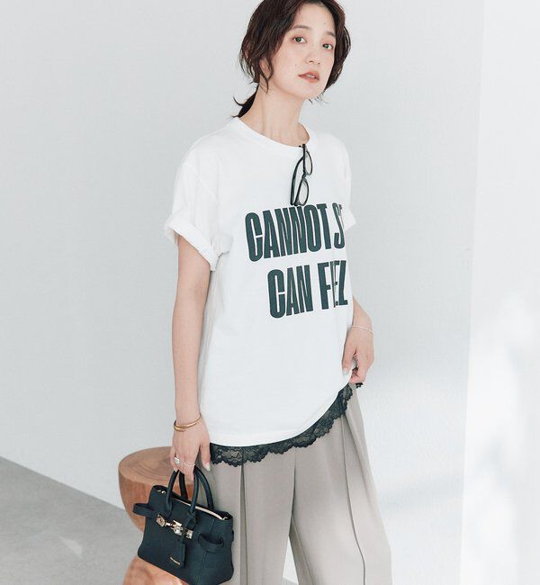  「【A・MONN】feelロゴTee」|Tシャツ・カットソー|