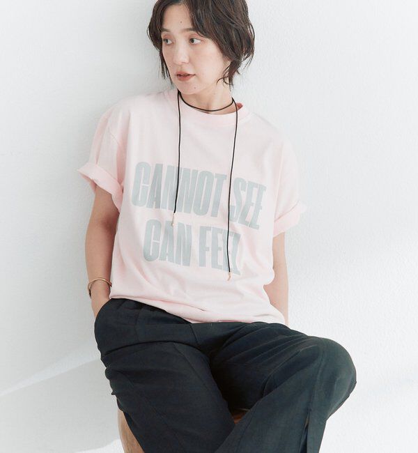  「【A・MONN】feelロゴTee」|Tシャツ・カットソー|