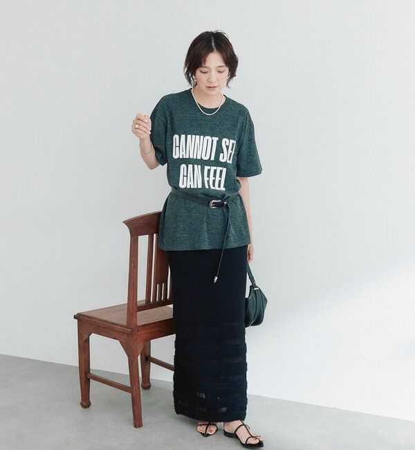  「【A・MONN】feelロゴTee」|Tシャツ・カットソー|