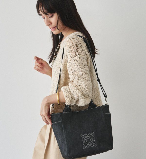  「【Souffle TOTE】デニム2WAYトートバッグ」|トートバッグ|