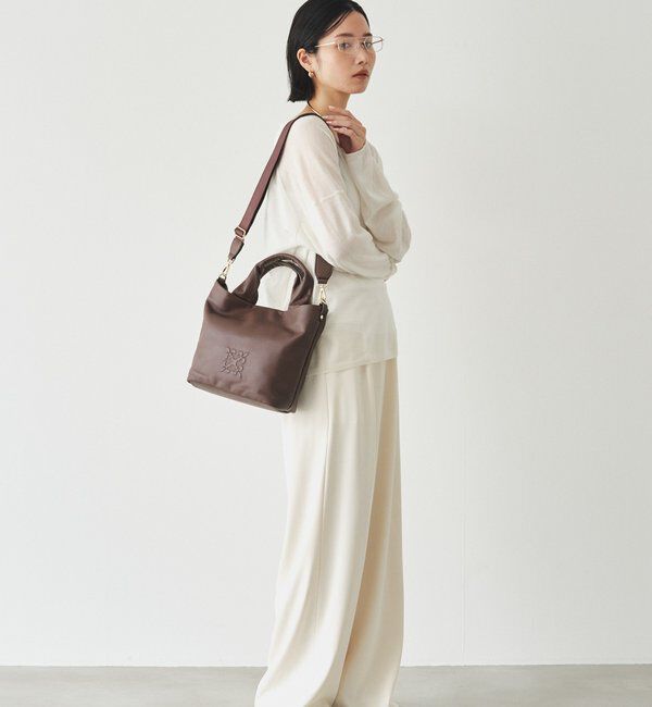  「【Souffle TOTE】レザー2WAYトートバッグ」|トートバッグ|