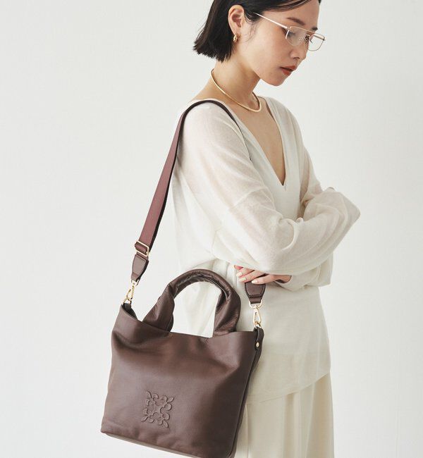  「【Souffle TOTE】レザー2WAYトートバッグ」|トートバッグ|