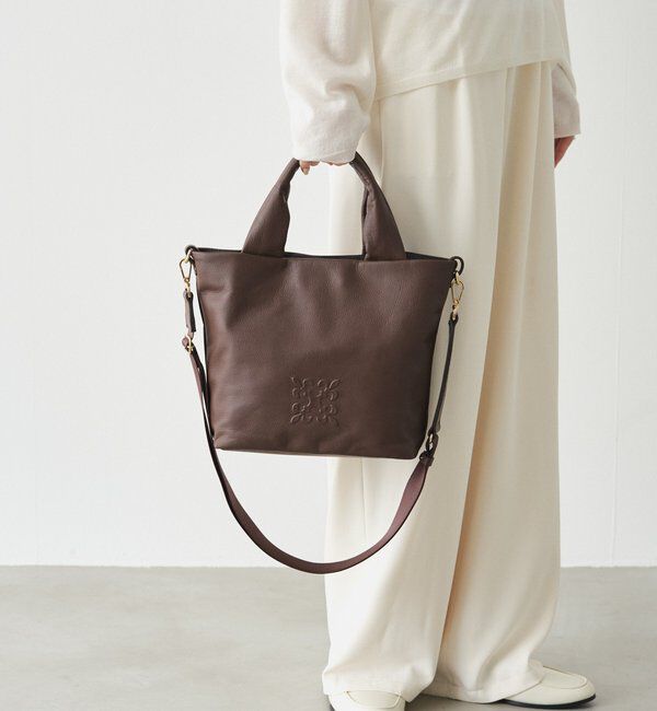  「【Souffle TOTE】レザー2WAYトートバッグ」|トートバッグ|