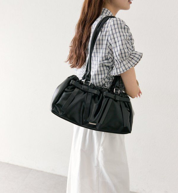  「リボンギャザーBAG」|トートバッグ|