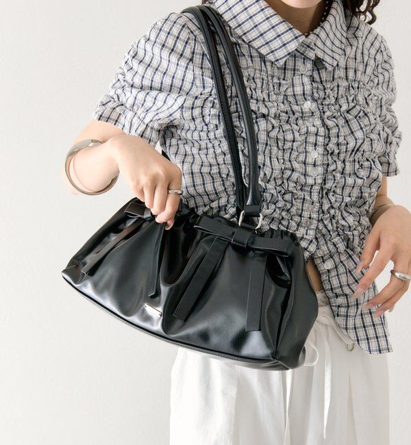  「リボンギャザーBAG」|トートバッグ|