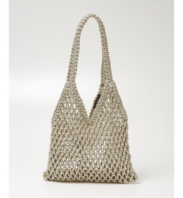 collex「【The Bagmati】 ラメメッシュバッグ」|かごバッグ|