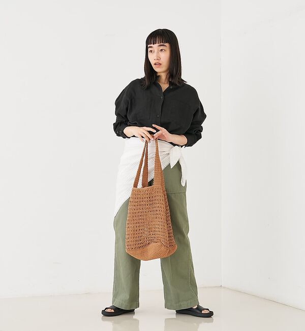 collex「【ANANS】LARGE クロシェトートバッグ」|エコバッグ|