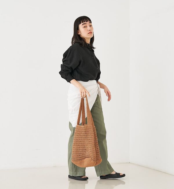 collex「【ANANS】LARGE クロシェトートバッグ」|エコバッグ|