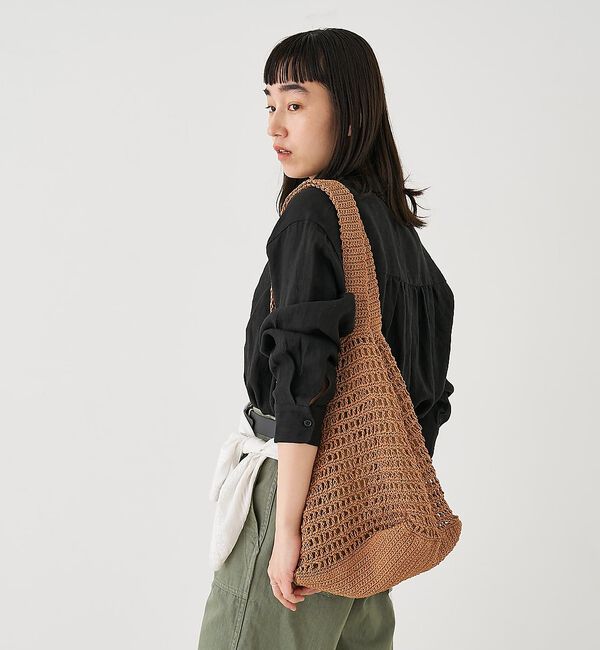 collex「【ANANS】LARGE クロシェトートバッグ」|エコバッグ|
