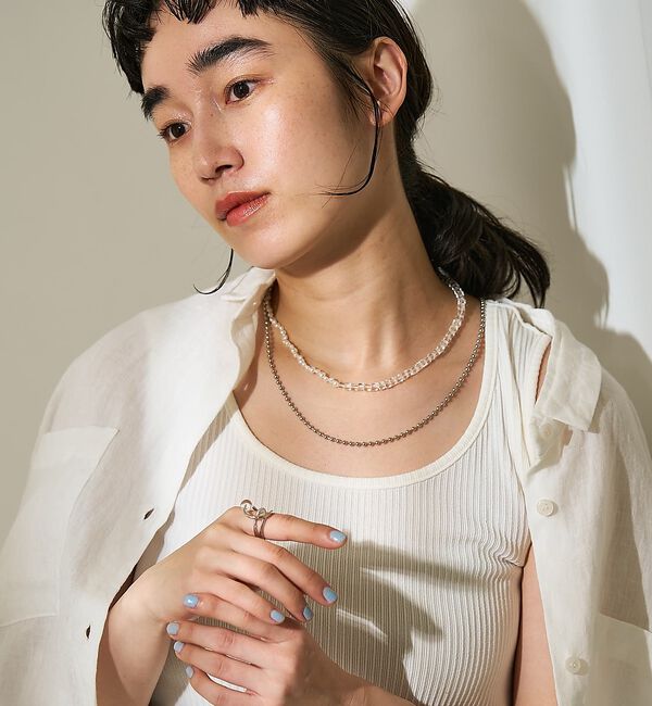 collex「【dignif】【金属アレルギー対応】ネックレス Merge Light」|ネックレス|
