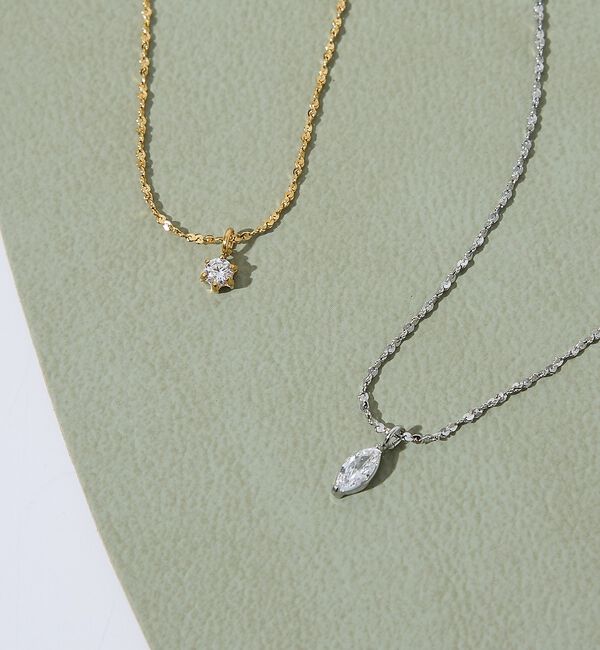 collex「【dignif】【金属アレルギー対応】ネックレス Petit Glass Poi」|ネックレス|