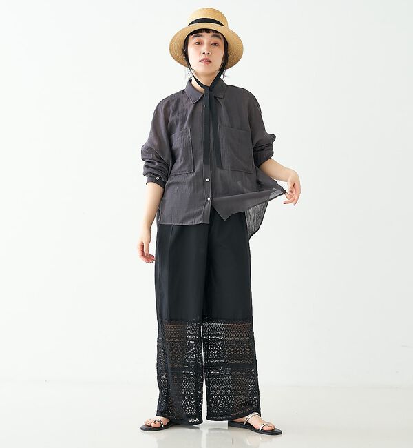 collex「レースクロップドイージーパンツ」|その他|