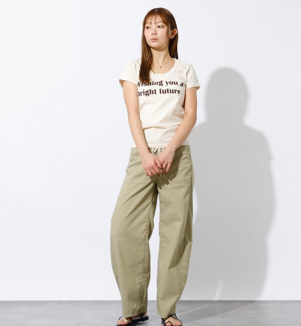 Rouge vif「【MIXTA/ミクスタ】プリント Tシャツ / ロゴTシャツ / 半袖」|Tシャツ・カットソー|