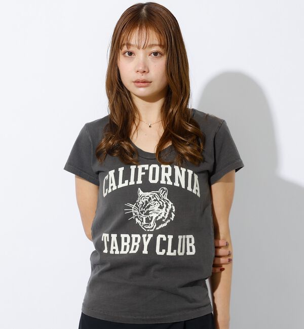 Rouge vif「【MIXTA/ミクスタ】プリント Tシャツ / ロゴTシャツ / 半袖」|Tシャツ・カットソー|