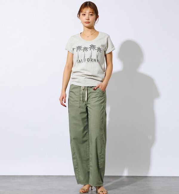 Rouge vif「【MIXTA/ミクスタ】プリント Tシャツ / ロゴTシャツ / 半袖」|Tシャツ・カットソー|