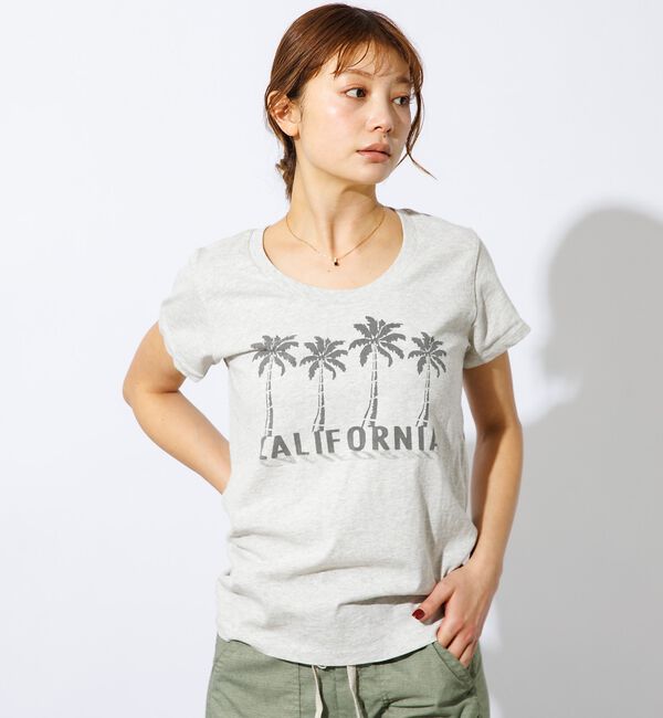 Rouge vif「【MIXTA/ミクスタ】プリント Tシャツ / ロゴTシャツ / 半袖」|Tシャツ・カットソー|