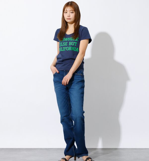 Rouge vif「【MIXTA/ミクスタ】プリント Tシャツ / ロゴTシャツ / 半袖」|Tシャツ・カットソー|