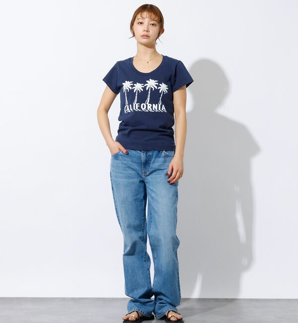 Rouge vif「【MIXTA/ミクスタ】プリント Tシャツ / ロゴTシャツ / 半袖」|Tシャツ・カットソー|