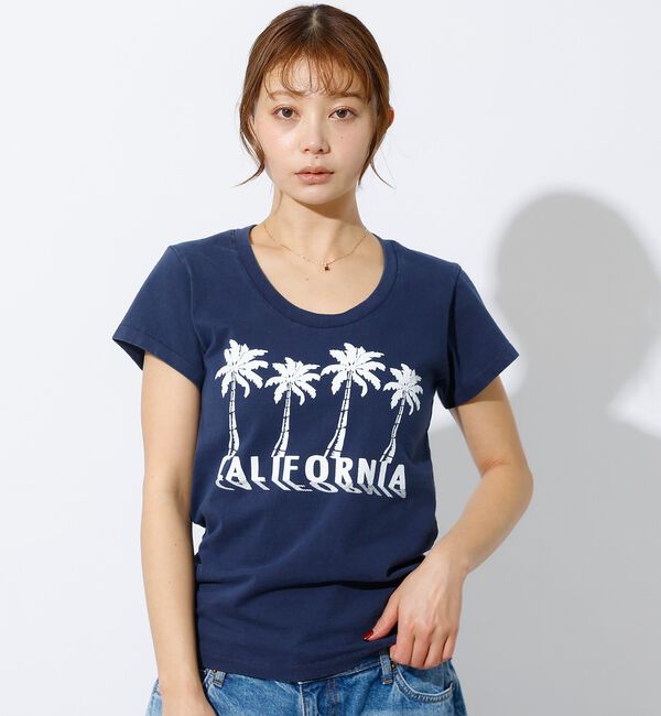 Rouge vif「【MIXTA/ミクスタ】プリント Tシャツ / ロゴTシャツ / 半袖」|Tシャツ・カットソー|
