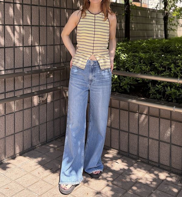 Rouge vif「【Robert P.Miller/ロバートピーミラー】Prib Slit Tan」|キャミソール|