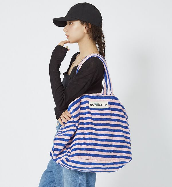 Rouge vif「【新色追加/BONGUSTA/ボングスタ】NARAM WEEKEND BAG/ビ」|トートバッグ|