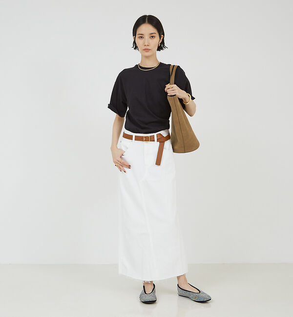 The Store by C' 「【TOTEME】Twisted Jersey Tee／ツイストジャージTシャツ」|Tシャツ・カットソー|