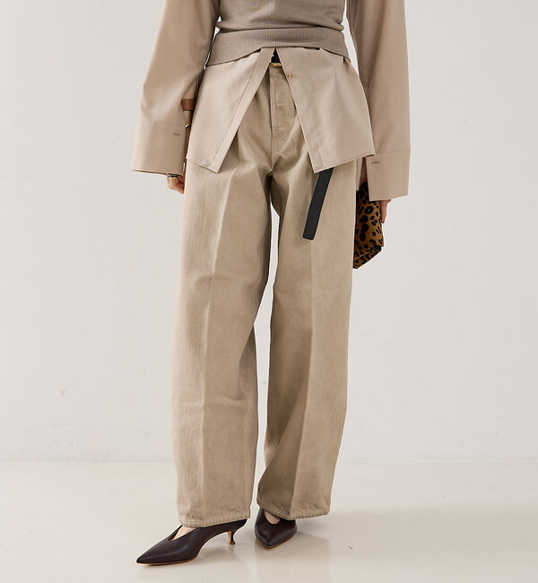 The Store by C' 「【HAIKURE】【別注】【限定復刻カラー】BETHANY NAPOLI／オーバ」|デニム|ベージュ
