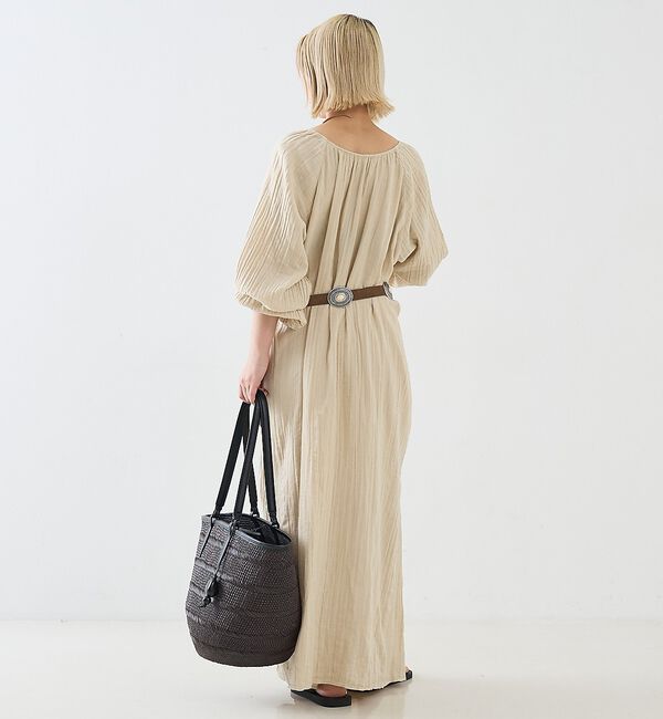 The Store by C' 「【COCUCA】パフスリーブドレス」|ワンピース|