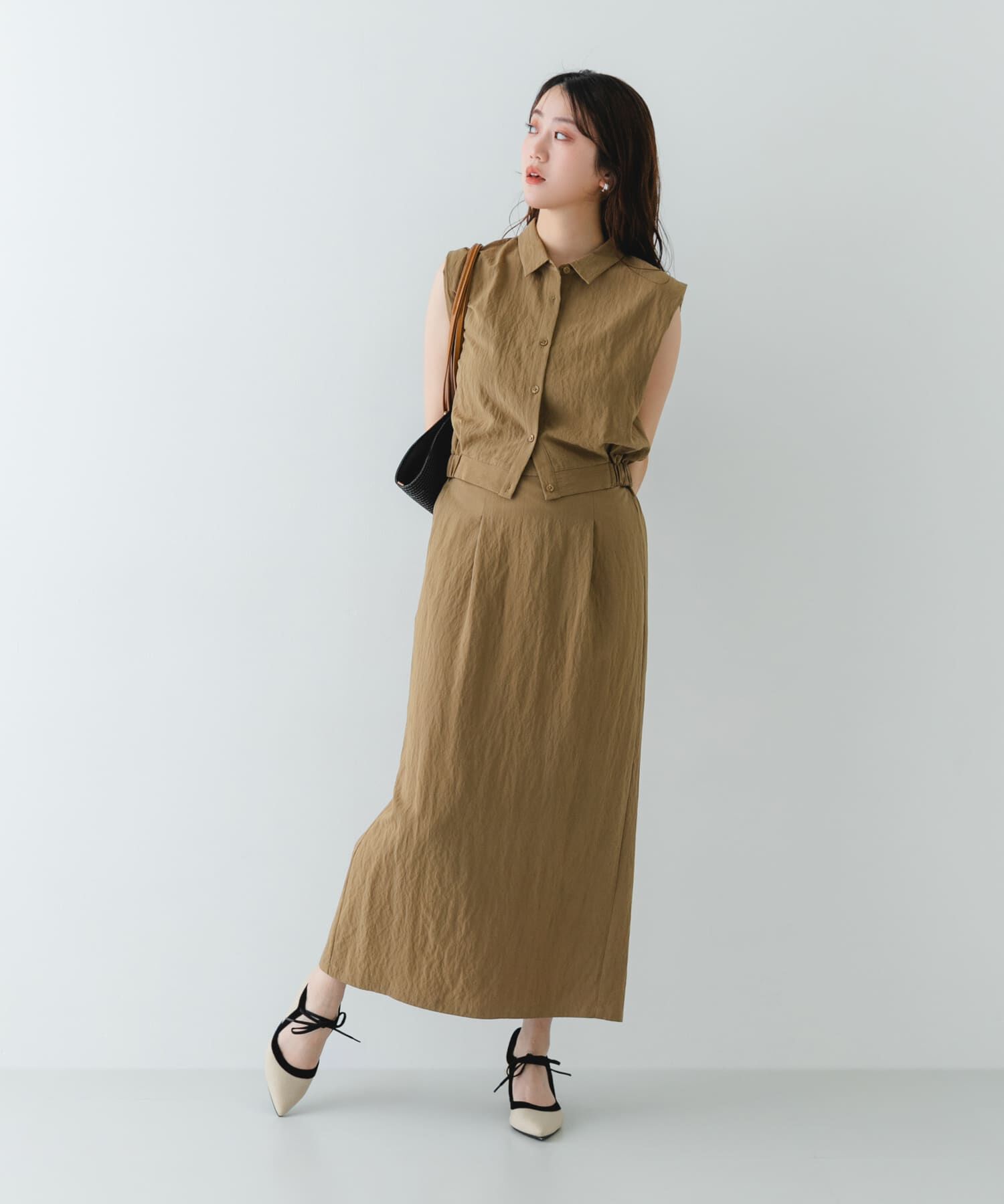 RODE SKO「『MADE IN JAPAN』チャンキーヒールリボンパンプス」|パンプス|