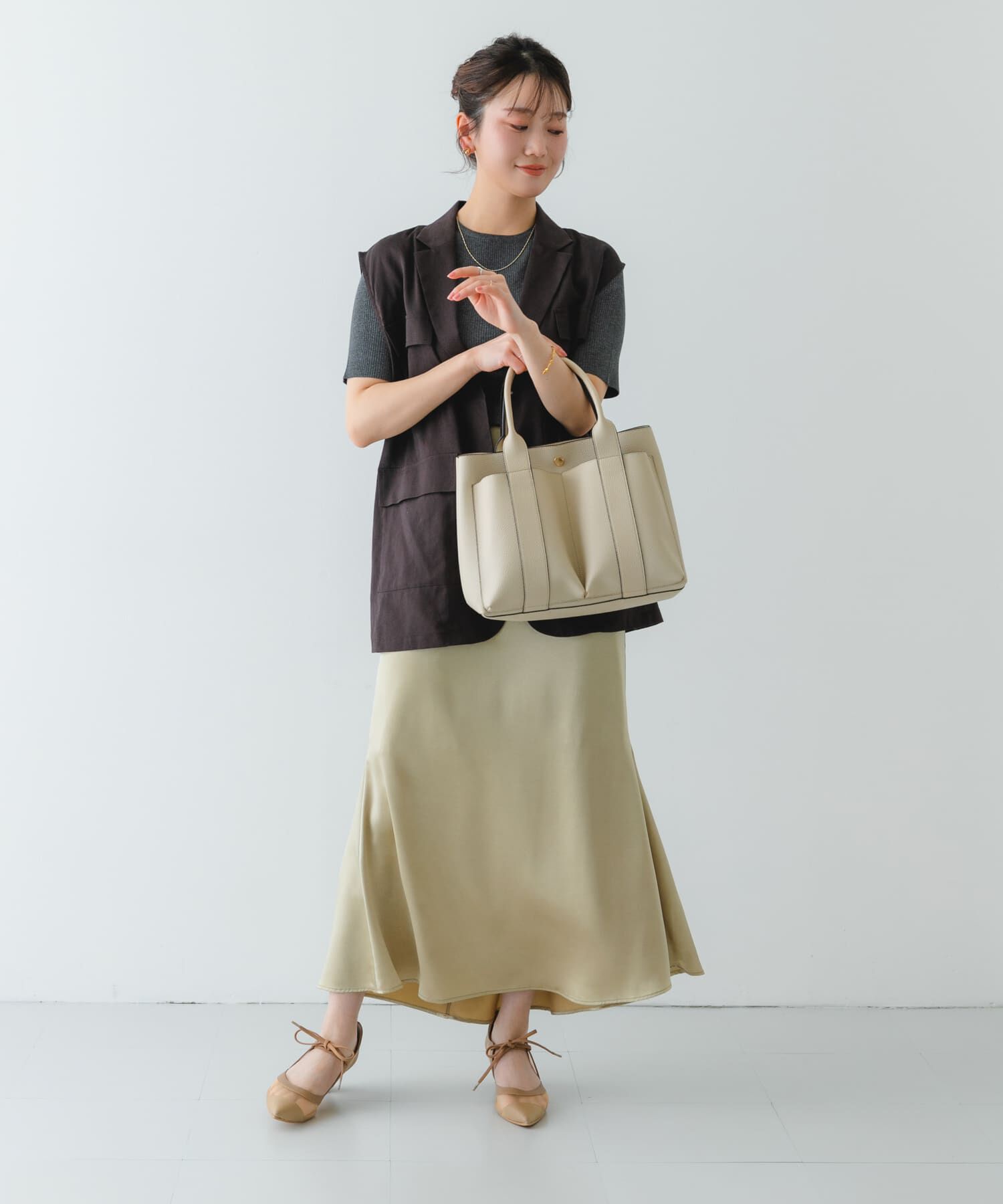 RODE SKO「『MADE IN JAPAN』チャンキーヒールリボンパンプス」|パンプス|