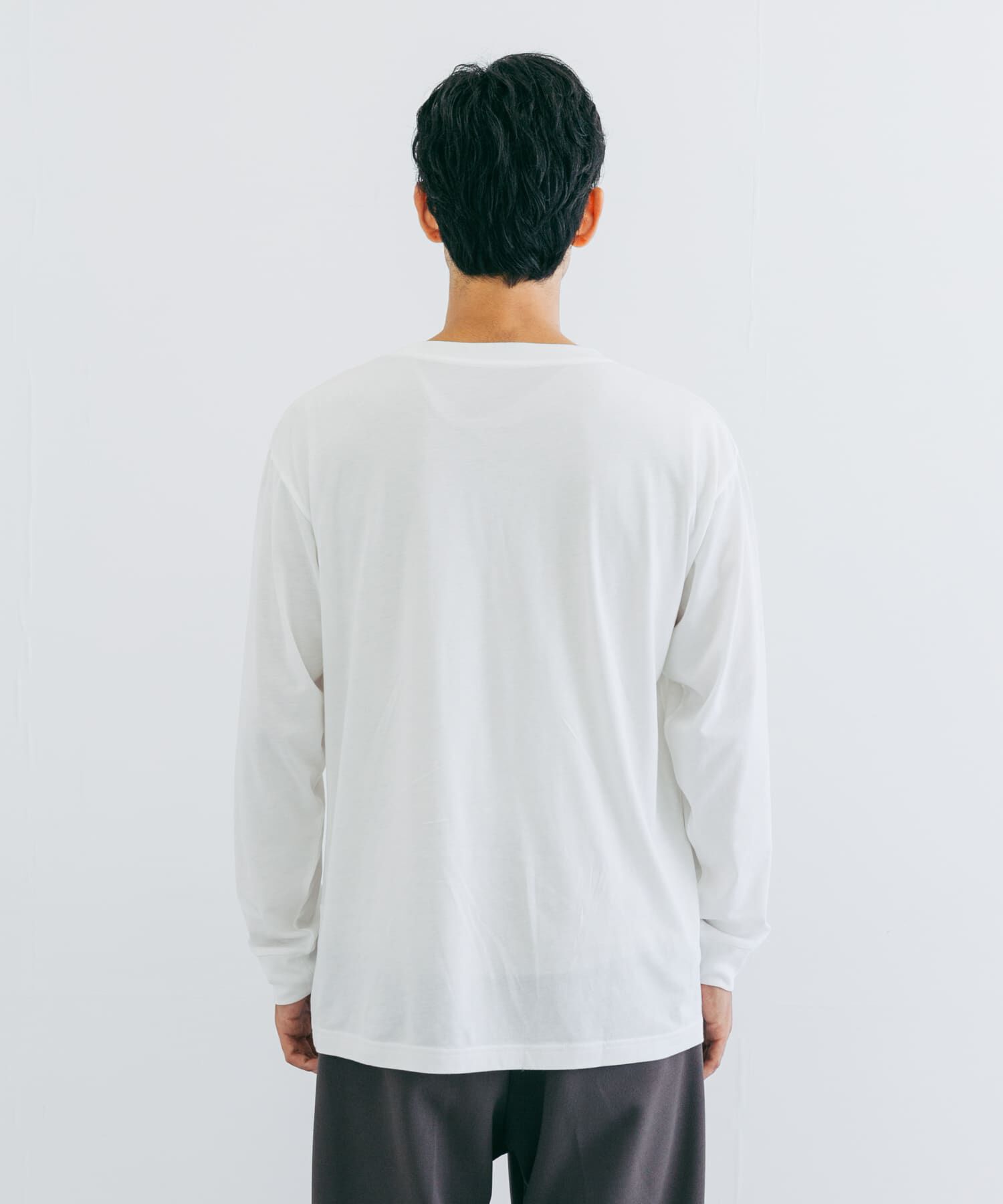 URBAN RESEARCH「『UR TECH』クルーネックロングTシャツ」|Tシャツ・カットソー|