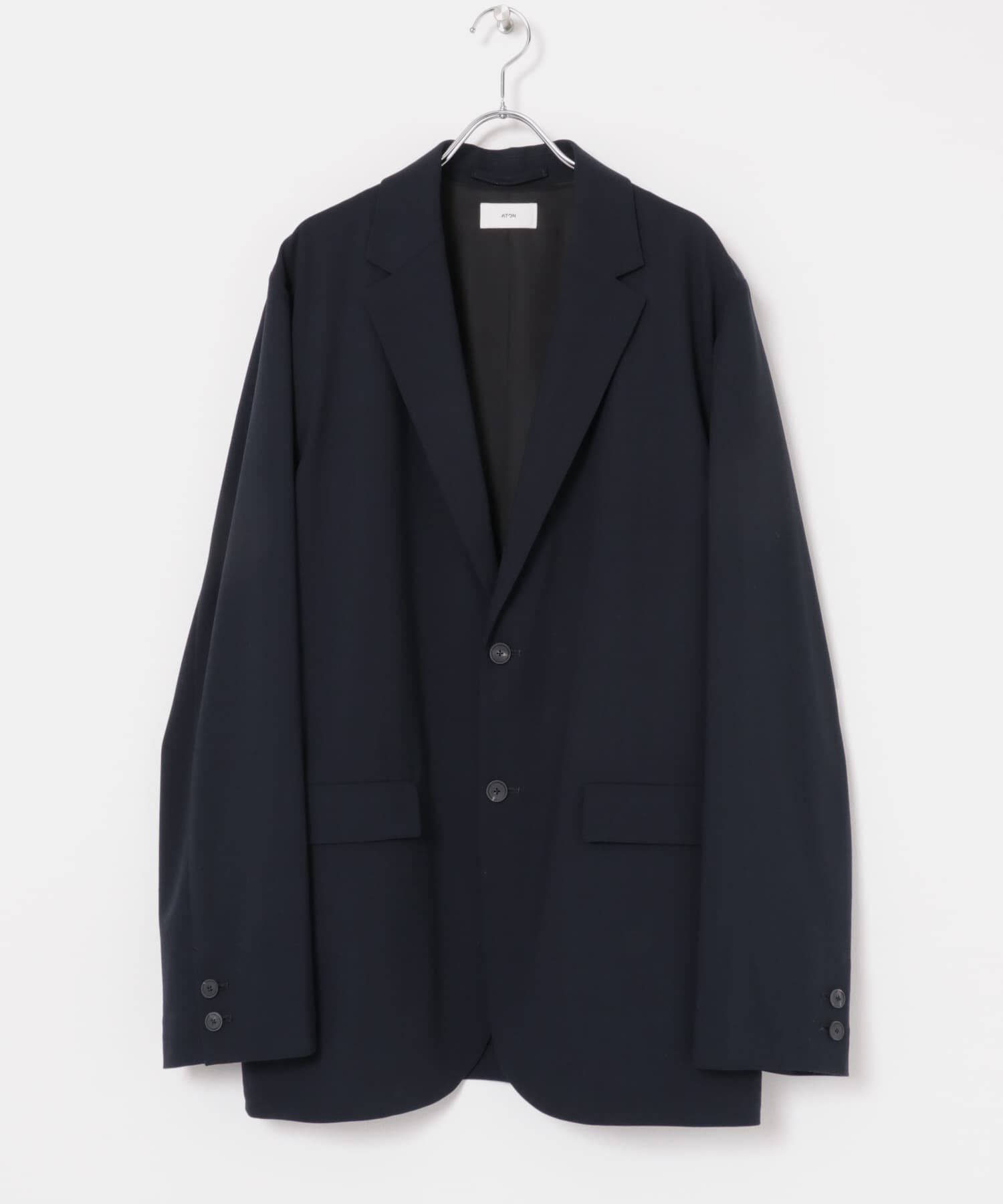 URBAN RESEARCH「ATON　HIGH TWIST WOOL JACKET」|その他|ネイビー