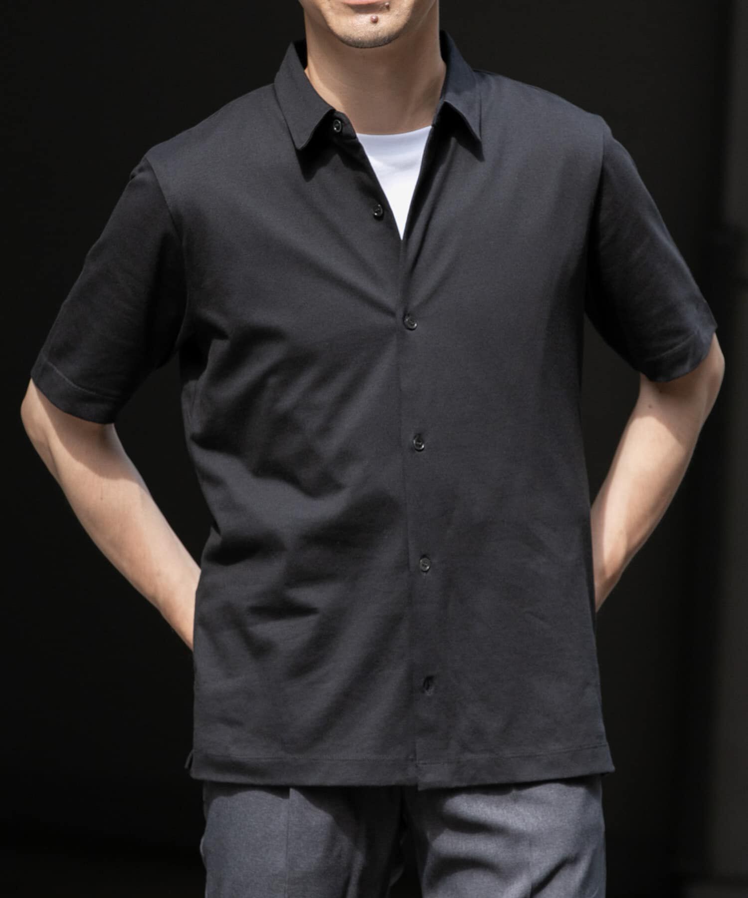URBAN RESEARCH ROSSO「『XLサイズあり』『UR TECH』汗ジミ防止レギュラーシャツ」|シャツ・ブラウス|