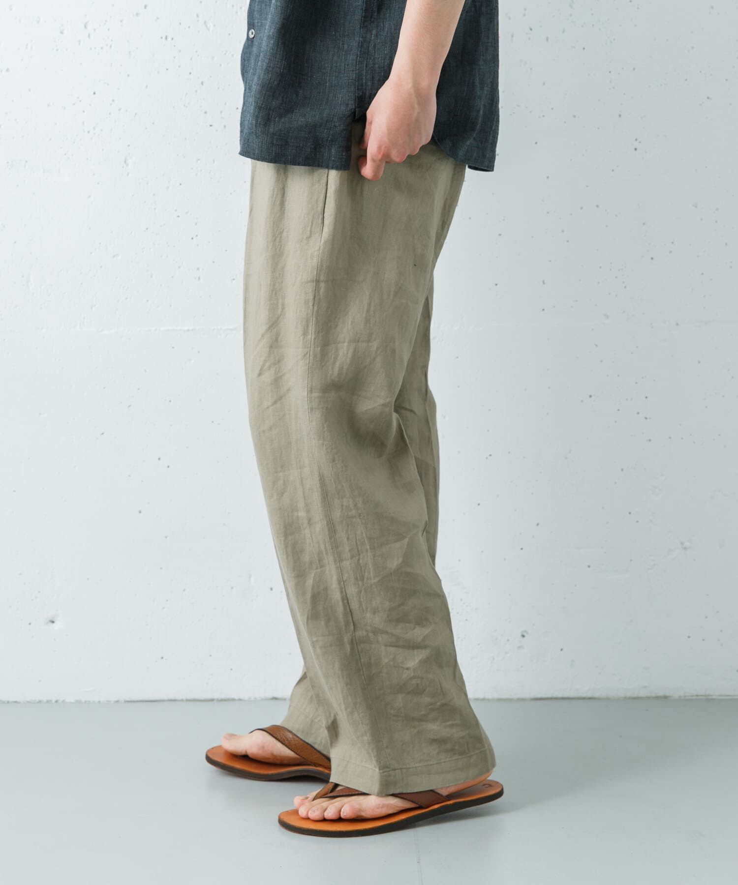 URBAN RESEARCH「LINEN WIDE EASY PANTS」|その他|