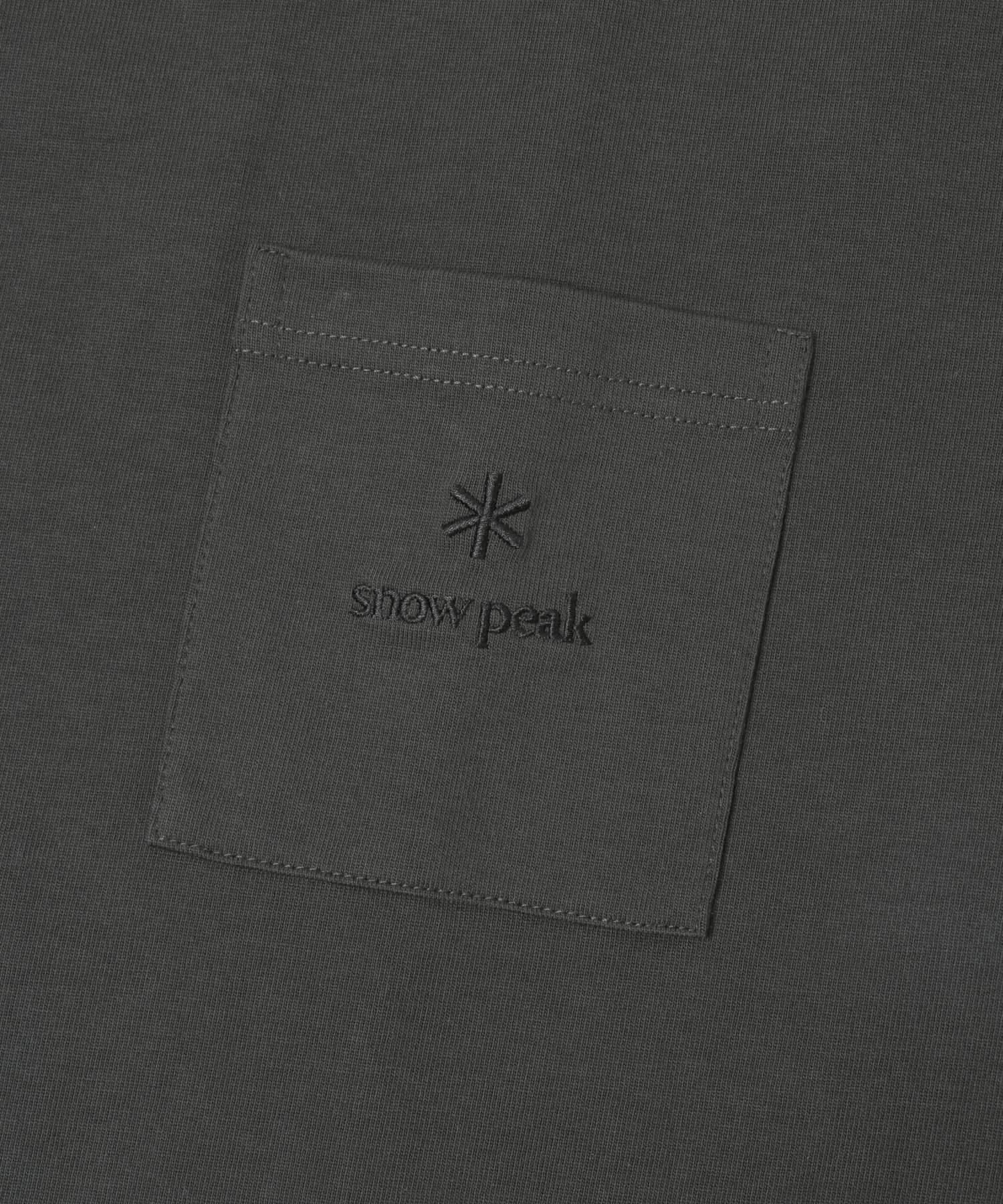URBAN RESEARCH DOORS「『別注』Snow Peak Apparel&times;DOORS　POCKET LOGO SHORT-SLEEVE T-SHIRTS」|Tシャツ・カットソー|
