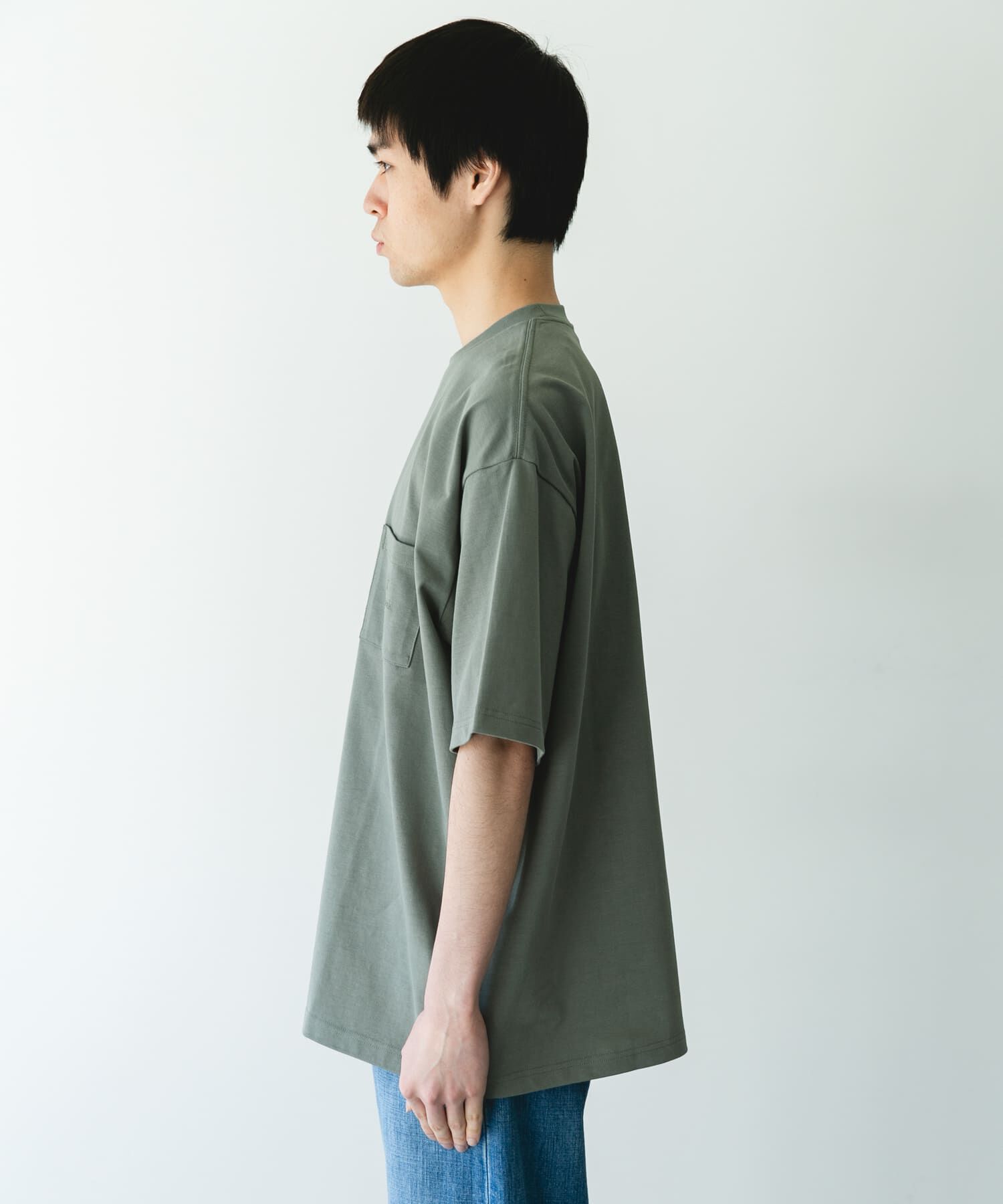 URBAN RESEARCH DOORS「『別注』Snow Peak Apparel&times;DOORS　POCKET LOGO SHORT-SLEEVE T-SHIRTS」|Tシャツ・カットソー|