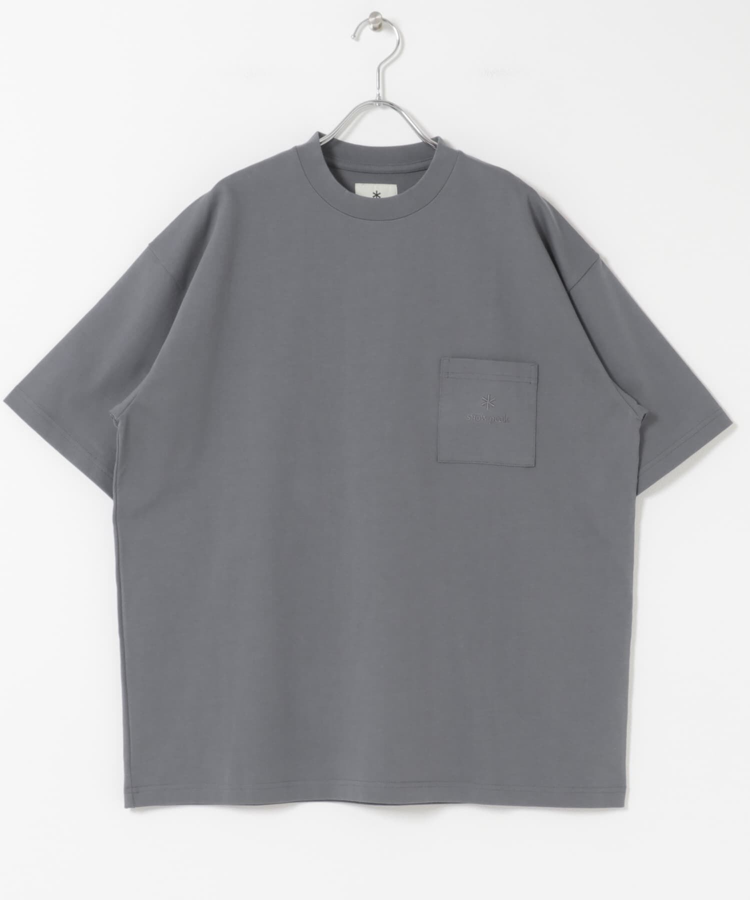 URBAN RESEARCH DOORS「『別注』Snow Peak Apparel&times;DOORS　POCKET LOGO SHORT-SLEEVE T-SHIRTS」|Tシャツ・カットソー|