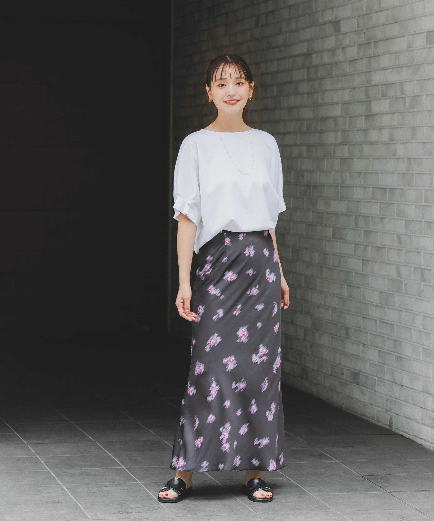 URBAN RESEARCH ROSSO「UVカットクールタッチタックスリーブプルオーバー」|Tシャツ・カットソー|