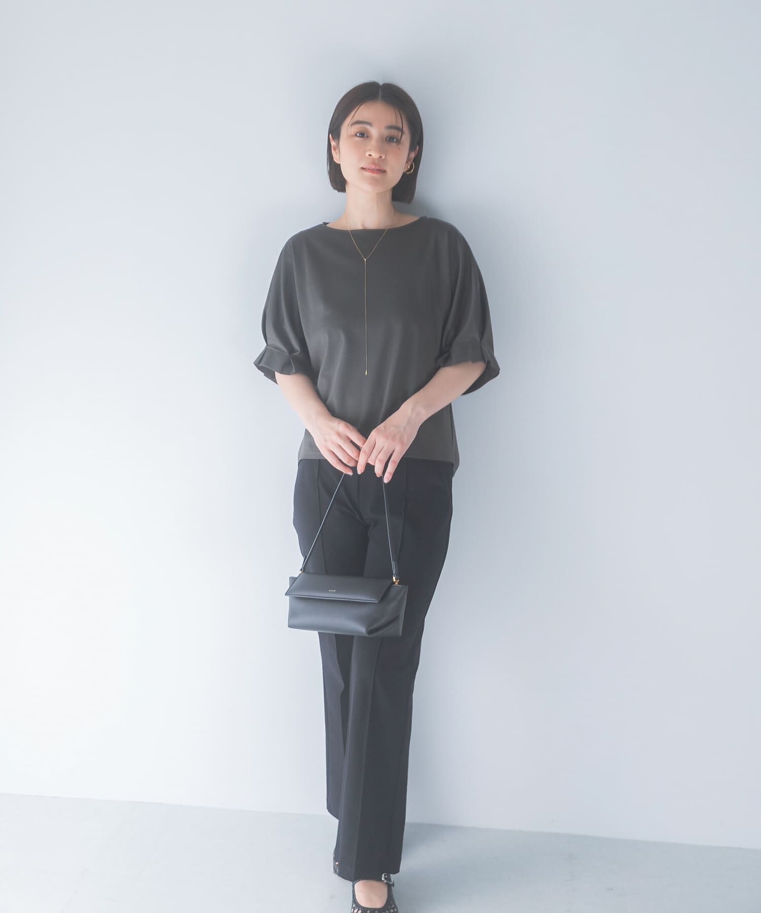 URBAN RESEARCH ROSSO「UVカットクールタッチタックスリーブプルオーバー」|Tシャツ・カットソー|