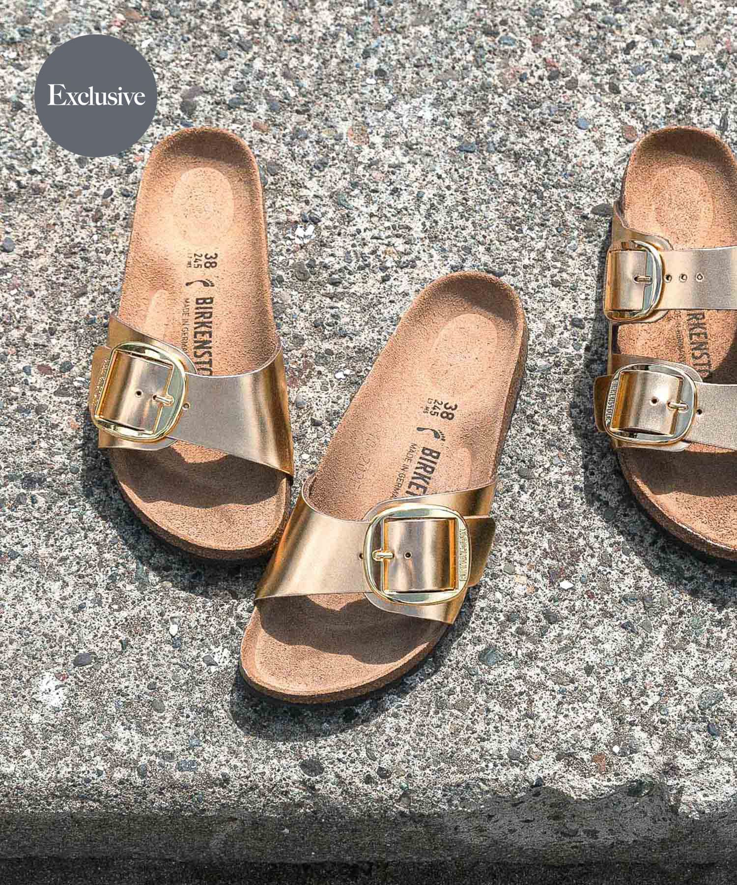 URBAN RESEARCH DOORS「BIRKENSTOCK　EXCLUSIVE MADRID METALLIC」|サンダル|ゴールド