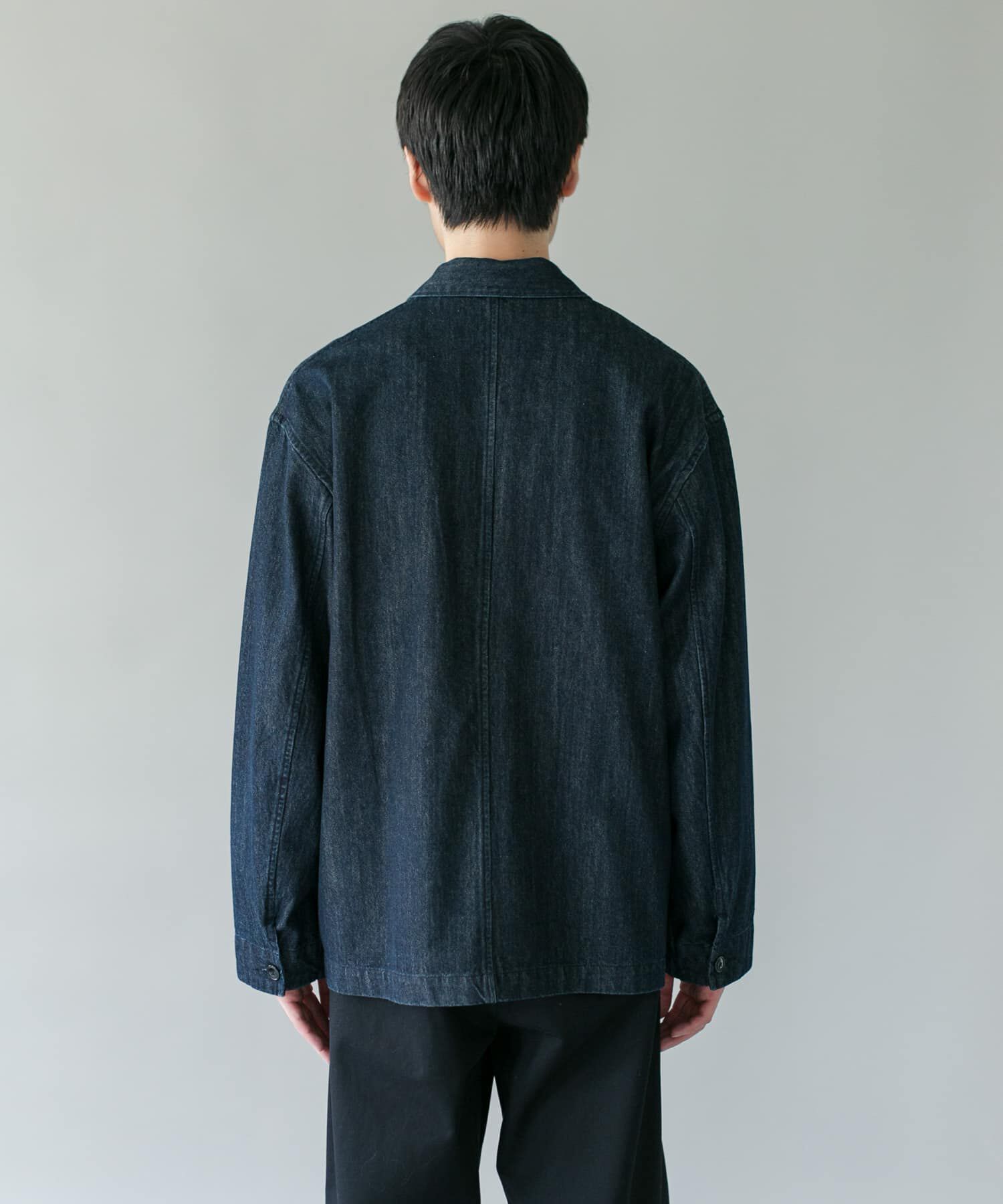 URBAN RESEARCH DOORS「デニムシャツカバーオール」|デニムジャケット|