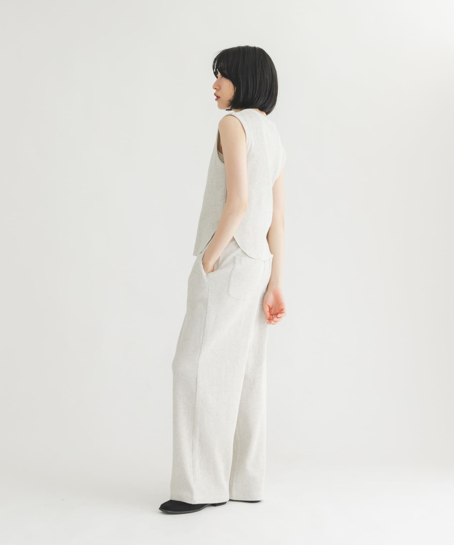  「ボタンフライワッフルパンツ」|その他|